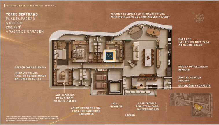 Imagem Apartamento com 4 Quartos à Venda, 163 m² em Meireles - Fortaleza Imagem Apartamento com 4 Quartos à Venda, 163 m² em Meireles - Fortaleza