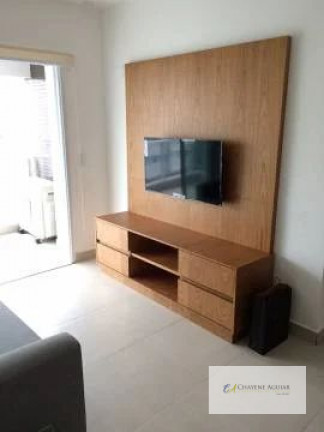 Imagem Apartamento com 1 Quarto para Alugar, 47 m² em Campo Belo - São Paulo
