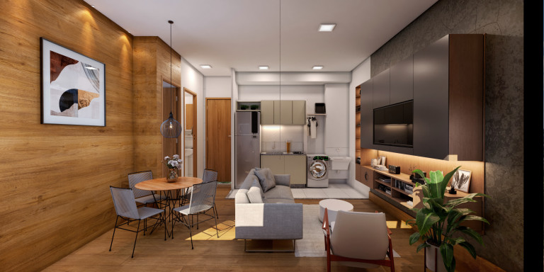 Imagem Imóvel com 1 Quarto à Venda, 40 m² em Samambaia Sul (samambaia) - Brasília