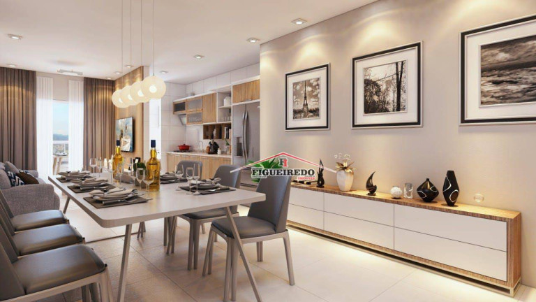 Imagem Apartamento com 3 Quartos à Venda, 100 m² em Tupi - Praia Grande