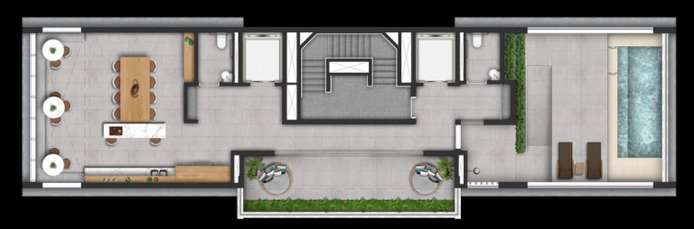Apartamento com 2 Quartos à Venda, 51 m² em Jardins - São Paulo