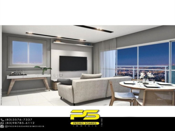 Imagem Apartamento com 2 Quartos à Venda, 54 m² em Jardim Oceania - João Pessoa