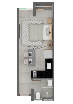 Imagem Imóvel com 1 Quarto à Venda, 22 m² em Intermares - Cabedelo Imagem Imóvel com 1 Quarto à Venda, 22 m² em Intermares - Cabedelo