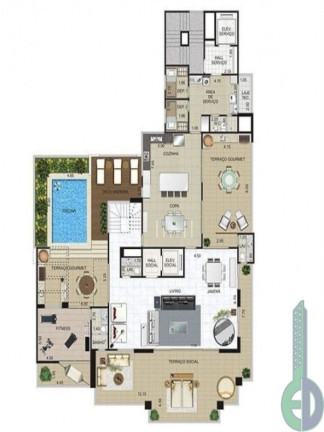Imagem Imóvel com 4 Quartos à Venda, 353 m² em Jardim - Santo André Imagem Imóvel com 4 Quartos à Venda, 353 m² em Jardim - Santo André