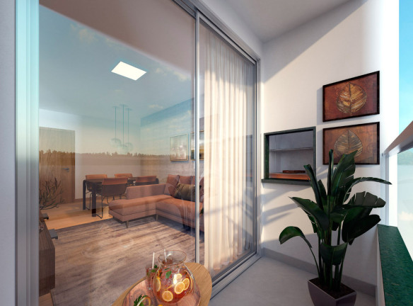 Imagem Apartamento com 1 Quarto à Venda, 43 m² em Jardim Carvalho - Porto Alegre