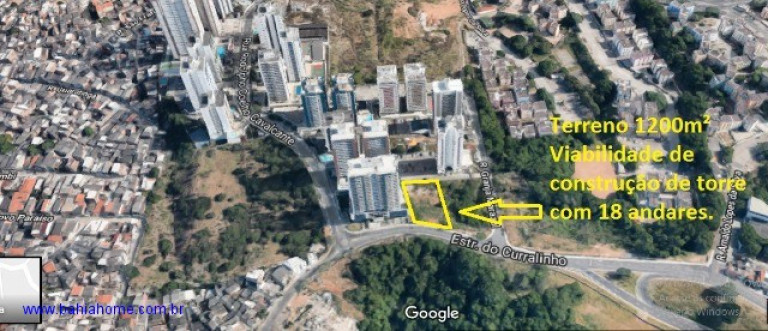 Imagem Terreno à Venda, 1.200 m² em Armação - Salvador Imagem Terreno à Venda, 1.200 m² em Armação - Salvador