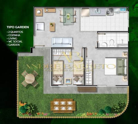 Imagem Apartamento com 2 Quartos à Venda, 46 m² em Cajazeiras - Salvador