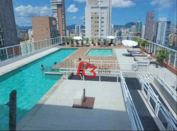 Apartamento com 2 Quartos à Venda, 80 m² em Gonzaga - Santos