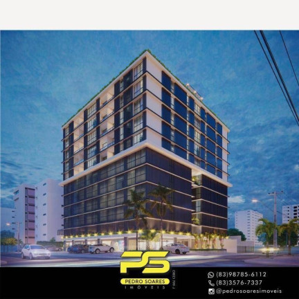 Apartamento com 1 Quarto à Venda, 15 m² em Tambaú - João Pessoa