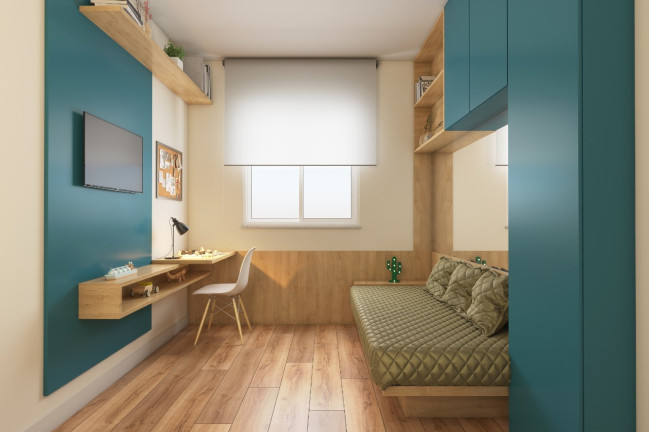 Imagem Imóvel com 2 Quartos à Venda, 56 m² em Jardim Das Colinas - Hortolândia