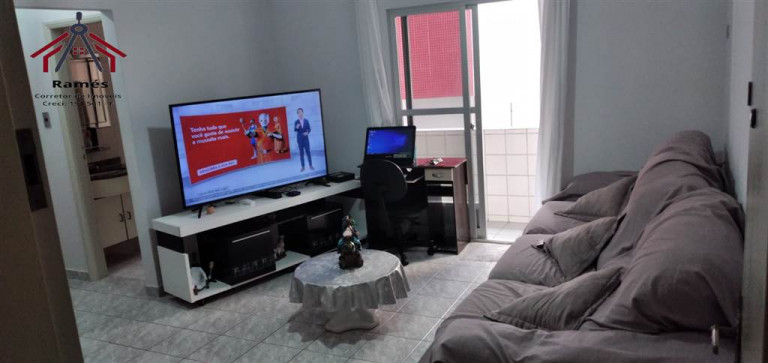 Imagem Apartamento com 1 Quarto à Venda, 67 m² em Campo Da Aviacao - Praia Grande