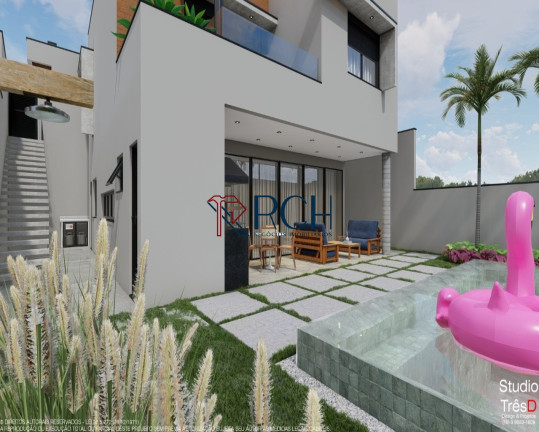 Imagem Sobrado com 3 Quartos à Venda, 264 m² em Alphaville Nova Esplanada - Votorantim