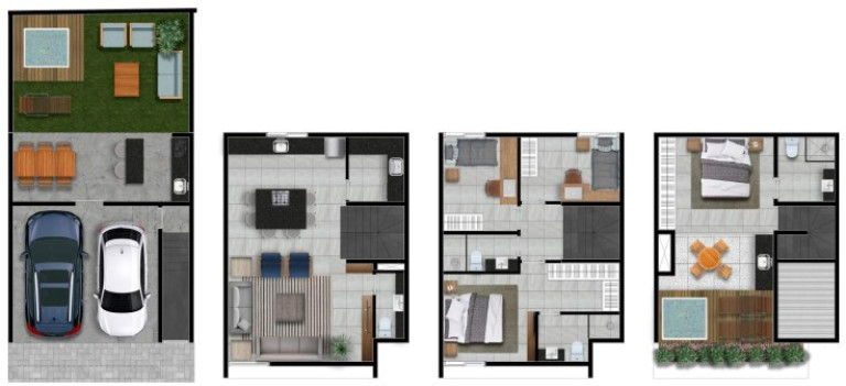Imagem Casa com 4 Quartos à Venda, em Brooklin Novo - São Paulo Imagem Casa com 4 Quartos à Venda, em Brooklin Novo - São Paulo