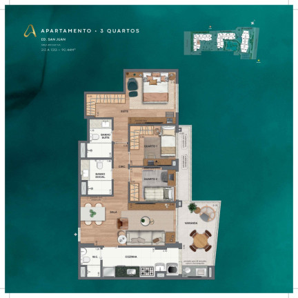 Imagem Apartamento com 3 Quartos à Venda, 90 m² em Tijuca - Rio De Janeiro Imagem Apartamento com 3 Quartos à Venda, 90 m² em Tijuca - Rio De Janeiro