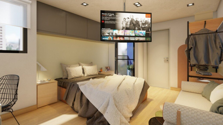 Imagem Imóvel com 1 Quarto à Venda, 24 m² em Santa Cecília - São Paulo