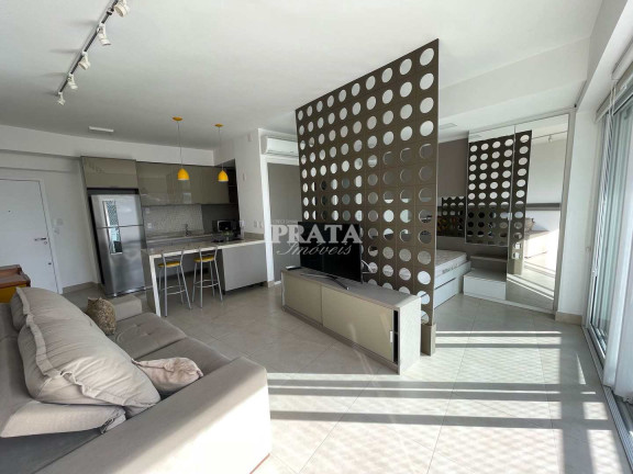 Imagem Apartamento com 1 Quarto para Alugar, 52 m² em Pompéia - Santos Imagem Apartamento com 1 Quarto para Alugar, 52 m² em Pompéia - Santos