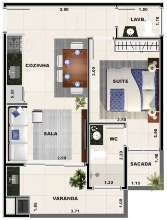 Imagem Apartamento com 1 Quarto à Venda, 43 m² em Praia Grande - Ubatuba Imagem Apartamento com 1 Quarto à Venda, 43 m² em Praia Grande - Ubatuba