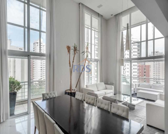 Apartamento com 4 Quartos para Alugar, 346 m² em Indianópolis - São Paulo
