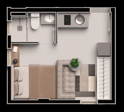 Imagem Imóvel com 1 Quarto à Venda, 14 m² em Guabirotuba - Curitiba Imagem Imóvel com 1 Quarto à Venda, 14 m² em Guabirotuba - Curitiba
