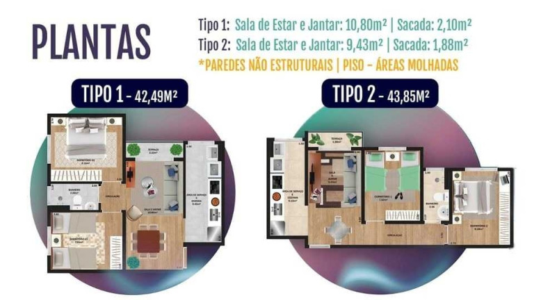 Imagem Apartamento com 2 Quartos à Venda, 42 m² em Jardim Jacinto - Jacareí Imagem Apartamento com 2 Quartos à Venda, 42 m² em Jardim Jacinto - Jacareí