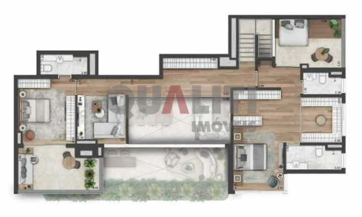 Imagem Apartamento com 4 Quartos à Venda, 325 m² em Cidade Jardim - São Paulo