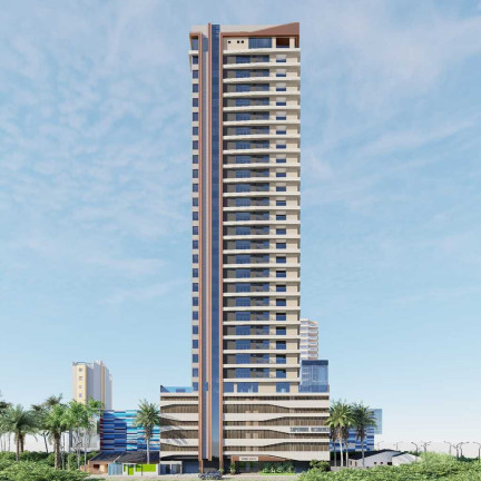 Imagem Apartamento com 1 Quarto à Venda, 35 m² em Perequê - Porto Belo