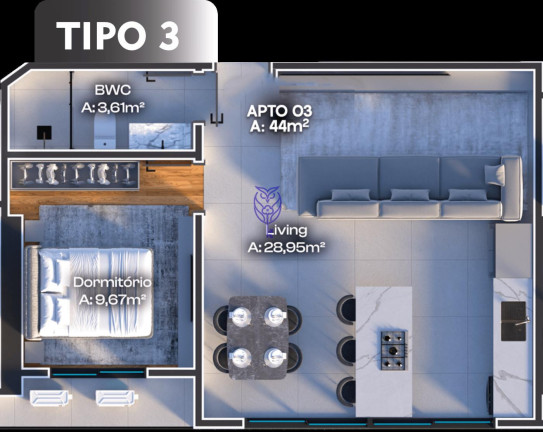 Imagem Flat com 1 Quarto à Venda, em Meia Praia - Itapema Imagem Flat com 1 Quarto à Venda, em Meia Praia - Itapema
