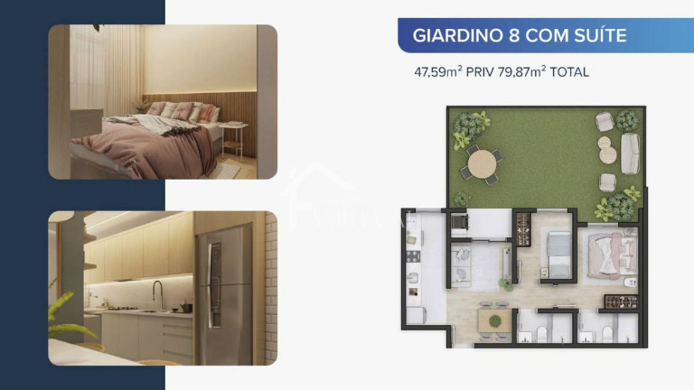 Imagem Apartamento com 2 Quartos à Venda, 80 m² em Itaum - Joinville Imagem Apartamento com 2 Quartos à Venda, 80 m² em Itaum - Joinville
