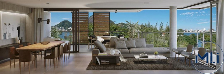 Imagem Imóvel com 4 Quartos à Venda, 213 m² em Lagoa - Rio De Janeiro
