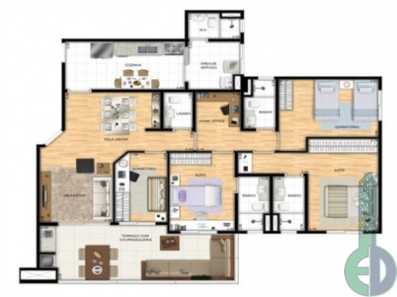 Imagem Imóvel com 4 Quartos à Venda, 127 m² em Santa Paula - Sao Caetano Do Sul Imagem Imóvel com 4 Quartos à Venda, 127 m² em Santa Paula - Sao Caetano Do Sul