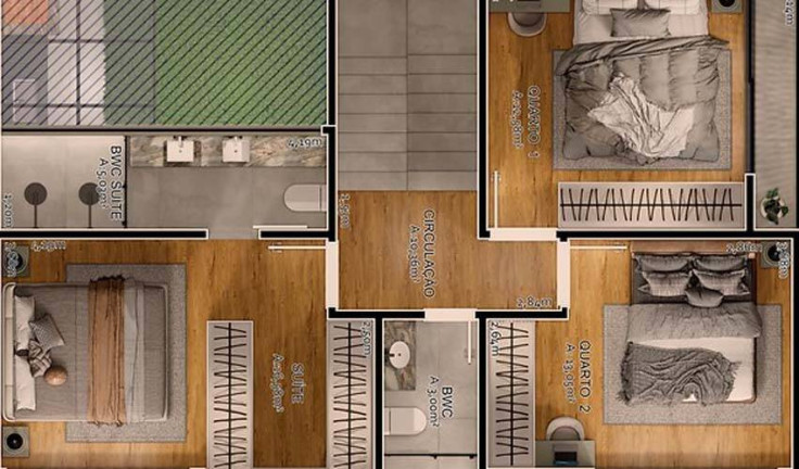 Imagem Sobrado com 3 Quartos à Venda, 160 m² em Pilarzinho - Curitiba Imagem Sobrado com 3 Quartos à Venda, 160 m² em Pilarzinho - Curitiba