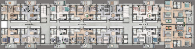 Imagem Apartamento com 4 Quartos à Venda, 135 m² em Ponta De Matos - Cabedelo