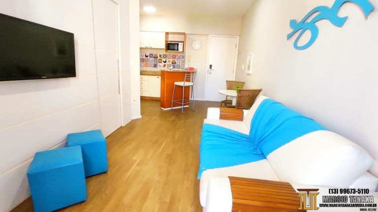 Imagem Flat com 1 Quarto para Alugar ou Temporada, 38 m² em Riviera - Bertioga