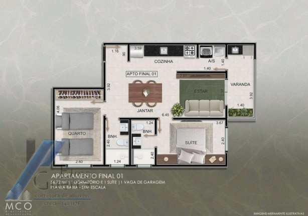Imagem Apartamento com 2 Quartos à Venda, 63 m² em Centro - Ubatuba