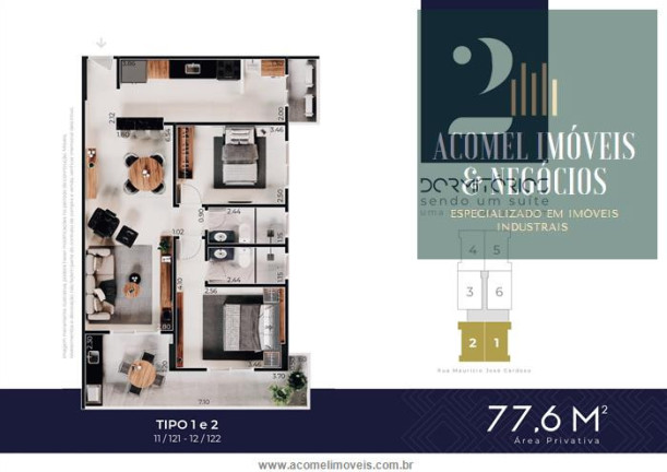 Imagem Apartamento com 2 Quartos à Venda, 74 m² em Canto Do Forte - Praia Grande Imagem Apartamento com 2 Quartos à Venda, 74 m² em Canto Do Forte - Praia Grande
