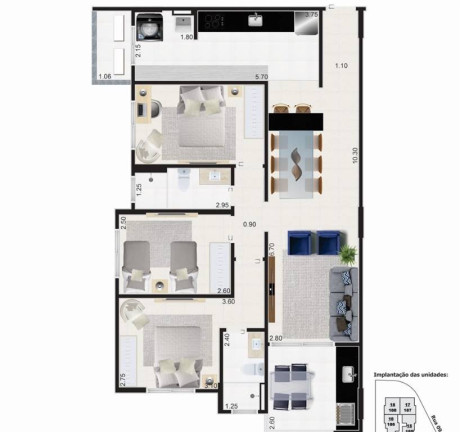Imagem Apartamento com 3 Quartos à Venda, 96 m² em Jardim Praia Grande - Mongagua Imagem Apartamento com 3 Quartos à Venda, 96 m² em Jardim Praia Grande - Mongagua