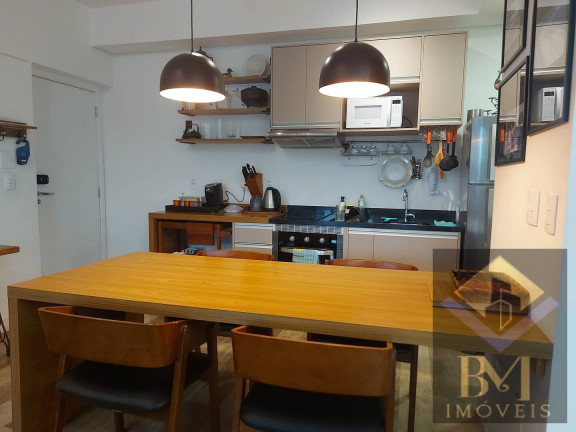 Imagem Apartamento com 1 Quarto para Alugar, 58 m² em Gonzaga - Santos