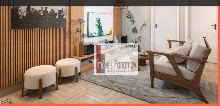 Imagem Apartamento com 1 Quarto à Venda, 35 m² em Bangu - Santo André
