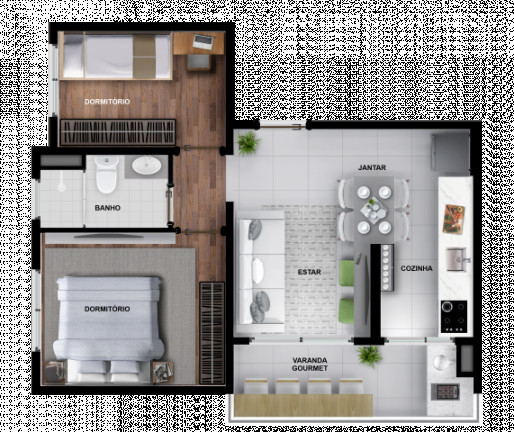 Imagem Apartamento com 2 Quartos à Venda, 34 m² em Pirituba - São Paulo