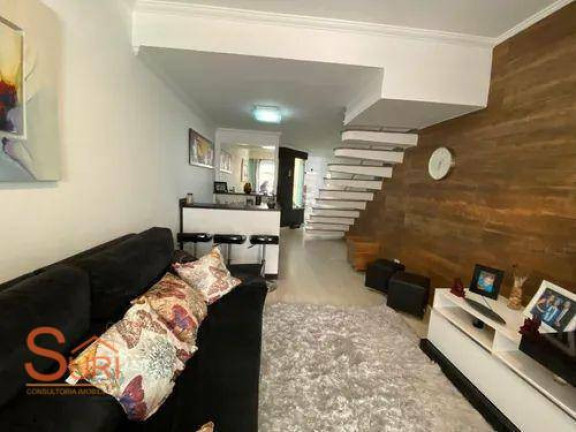 Imagem Sobrado com 3 Quartos à Venda, 130 m² em Vila Linda - Santo André Imagem Sobrado com 3 Quartos à Venda, 130 m² em Vila Linda - Santo André