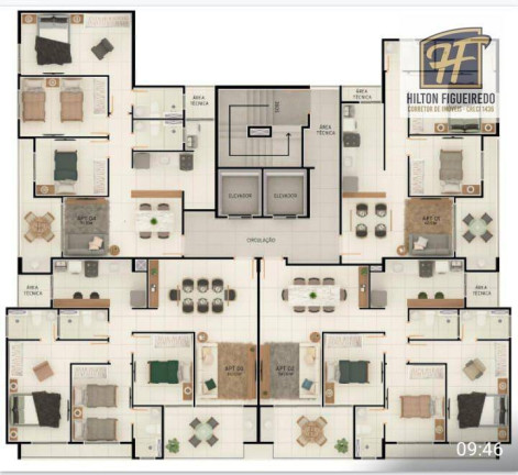 Imagem Apartamento com 3 Quartos à Venda, 89 m² em Jardim Oceania - João Pessoa Imagem Apartamento com 3 Quartos à Venda, 89 m² em Jardim Oceania - João Pessoa