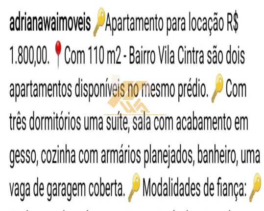 Imagem Apartamento com 3 Quartos para Alugar, 110 m² em Vila Cintra - Mogi Das Cruzes Imagem Apartamento com 3 Quartos para Alugar, 110 m² em Vila Cintra - Mogi Das Cruzes
