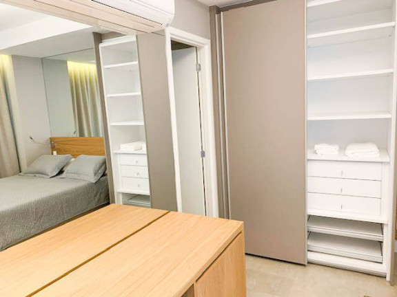 Imagem Apartamento com 1 Quarto para Alugar, 43 m² em Brooklin - São Paulo Imagem Apartamento com 1 Quarto para Alugar, 43 m² em Brooklin - São Paulo