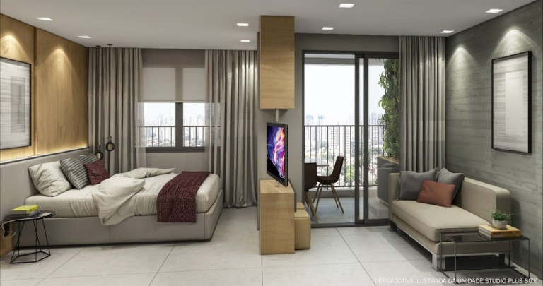 Imagem Apartamento com 1 Quarto à Venda, 63 m² em Tatuapé - São Paulo