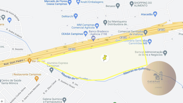 Terreno à Venda, 363.644 m² em Jardim Santa Mônica - Campinas