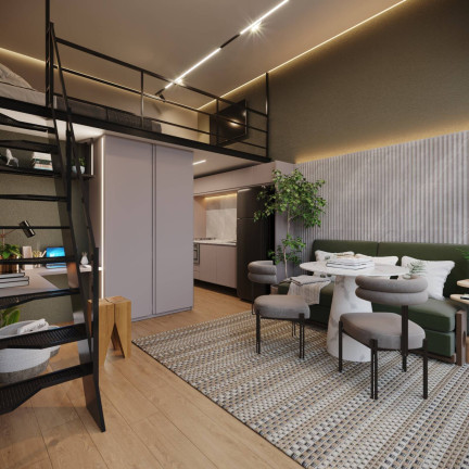 Imagem Apartamento com 1 Quarto à Venda, 21 m² em Tambaú - João Pessoa
