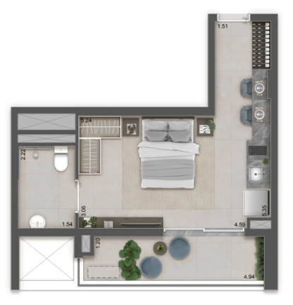 Imagem Imóvel com 1 Quarto à Venda, 26 m² em Butantã - São Paulo Imagem Imóvel com 1 Quarto à Venda, 26 m² em Butantã - São Paulo