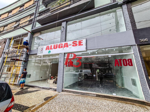 Loja para Alugar, 147 m² em Centro - Santos