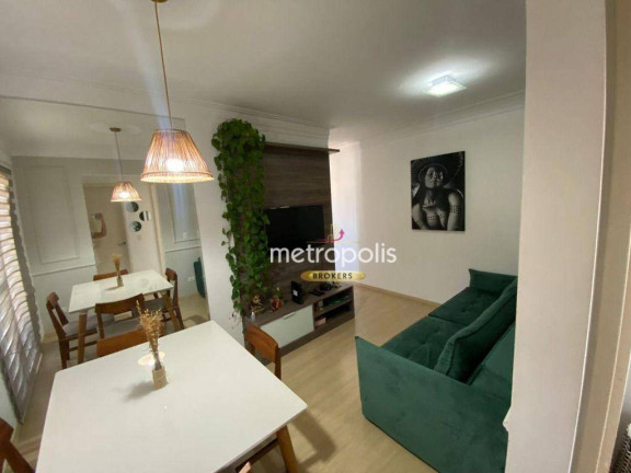 Apartamento com 2 Quartos à Venda, 47 m² em Vila Palmares - Santo André