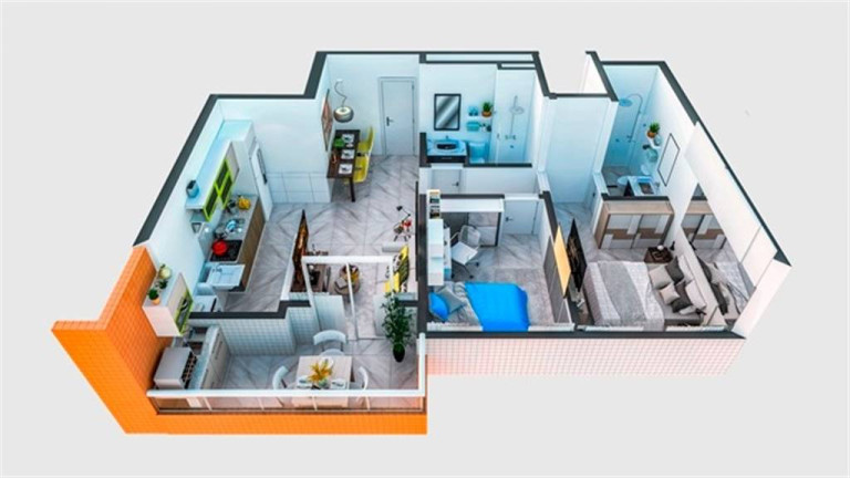 Imagem Apartamento com 2 Quartos à Venda, 58 m² em Guilhermina - Praia Grande Imagem Apartamento com 2 Quartos à Venda, 58 m² em Guilhermina - Praia Grande